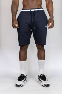 Dreamers Club Script Shorts - Navy