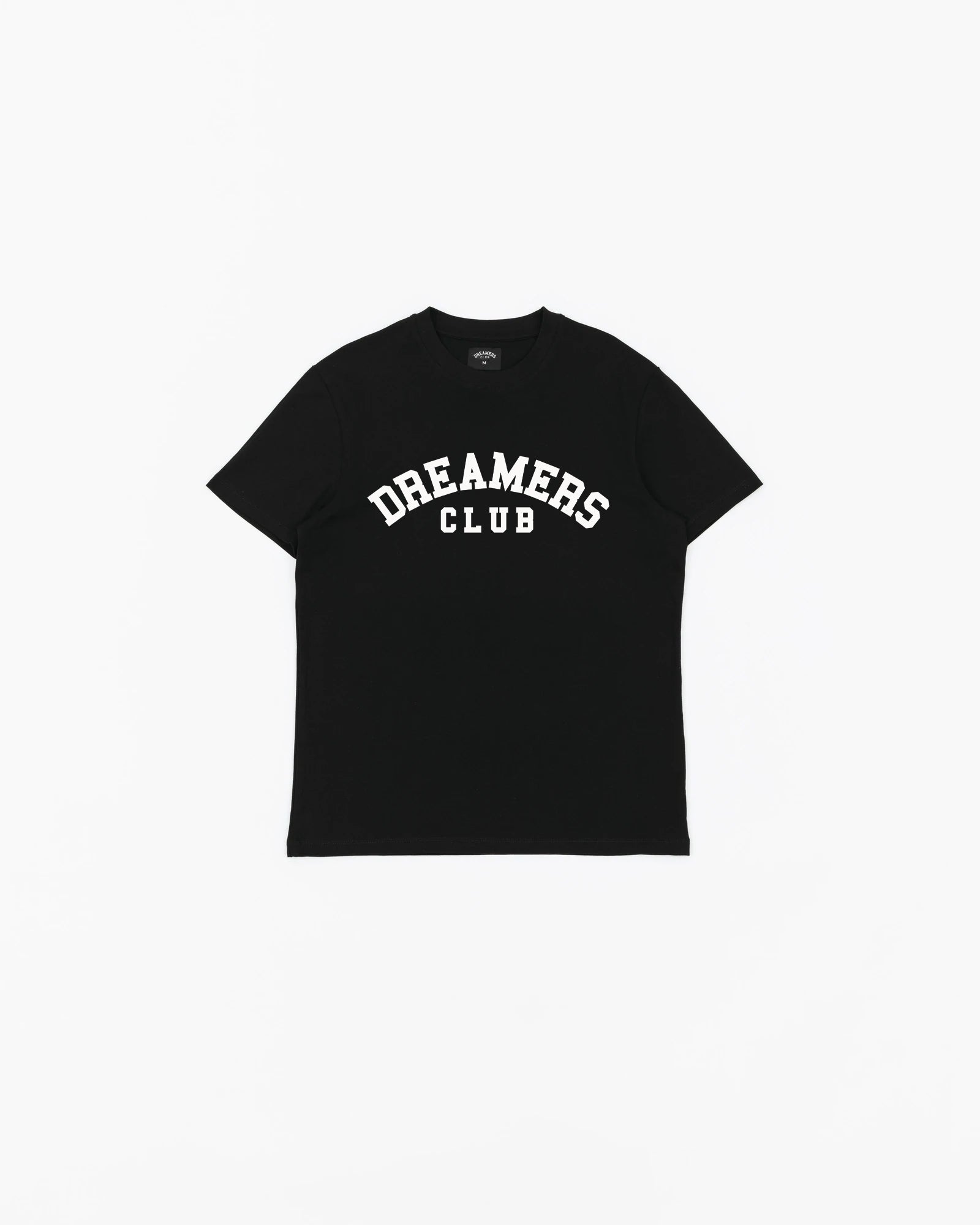 DREAMERS CLUB T-SHIRT - BIG LOGO - BLACK