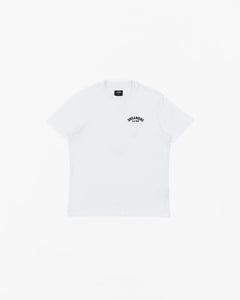 DREAMERS CLUB T-SHIRT - SMALL LOGO - WHITE