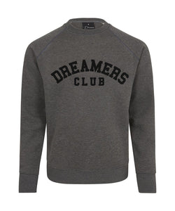 Dreamers Club Crewneck grey with black