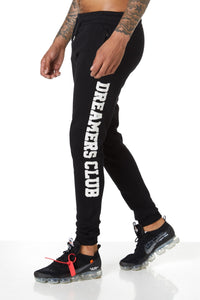 Dreamers Club Panel Joggers, Black